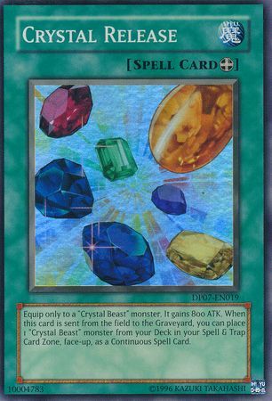 Crystal Release DP07 EN019 Super Rare Unlimited Crystal Release DP07 EN019 Super Rare Unlimited
