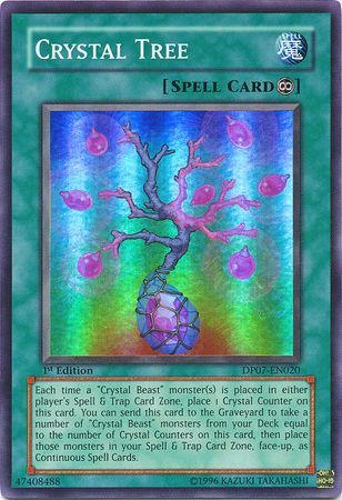 Details about   Yugioh Crystal Tree LCGX-EN170 Ultra Rare 1st Edition Near Mint