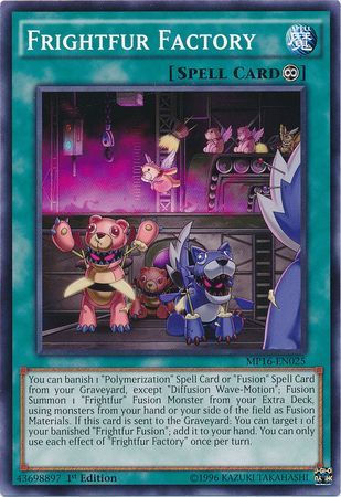 Frightfur Factory MP16 EN025 Common 1st Edition Frightfur Factory MP16 EN025 Common 1st Edition