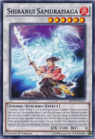 Shiranui Samuraisaga MP16 EN211 Common 1st Edition Shiranui Samuraisaga MP16 EN211 Common 1st Edition