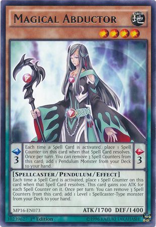 Magical Abductor MP16 EN073 Rare 1st Edition Yu Gi Oh 2016 Mega Tins 1st Edition Singles Magical Abductor MP16 EN073 Rare 1st Edition Yu Gi Oh 2016 Mega Tins 1st Edition Singles