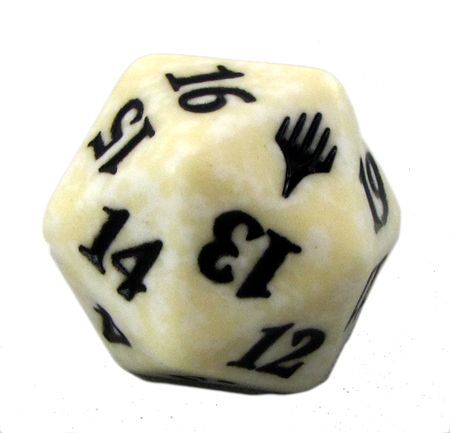 Planeswalker White Spindown Life Counter MTG Planeswalker White Spindown Life Counter MTG