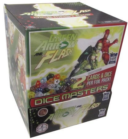 Green Arrow and The Flash Gravity Feed Display Box of 90 Packs DC Dice Masters All Dice Masters Sealed Product Green Arrow and The Flash Gravity Feed Display Box of 90 Packs DC Dice Masters All Dice Masters Sealed Product