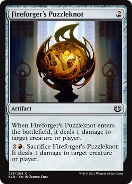 Fireforger s Puzzleknot 213 264 Kaladesh Singles Fireforger s Puzzleknot 213 264 Kaladesh Singles