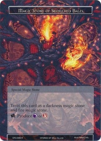 Magic Stone of Scorched Bales CFC 095 Rare Magic Stone of Scorched Bales CFC 095 Rare