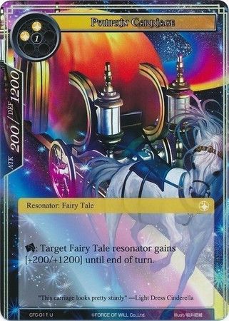 Pumpkin Carriage CFC 011 Uncommon Force of Will Curse of the Frozen Casket Singles Pumpkin Carriage CFC 011 Uncommon Force of Will Curse of the Frozen Casket Singles