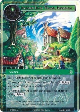 Secluded Elven Village Amonsulle CFC 063 Uncommon Secluded Elven Village Amonsulle CFC 063 Uncommon