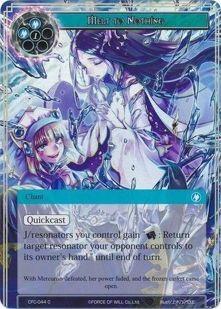 Melt to Nothing CFC 044 Common Foil Melt to Nothing CFC 044 Common Foil