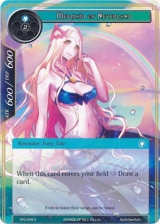 Mermaid of Neverland CFC 045 Common Foil Mermaid of Neverland CFC 045 Common Foil