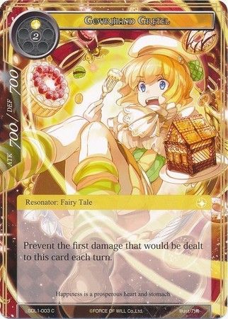 Gourmand Gretel SDL1 003 Common Gourmand Gretel SDL1 003 Common