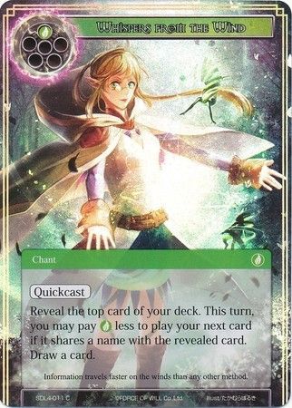 Whisper from the Wind SDL4 11 Common Whisper from the Wind SDL4 11 Common