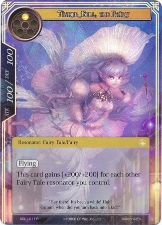 Tinker Bell the Fairy SDL1 011 Rare Foil Force of Will Lapis Cluster Starter Decks Foil Singles Tinker Bell the Fairy SDL1 011 Rare Foil Force of Will Lapis Cluster Starter Decks Foil Singles