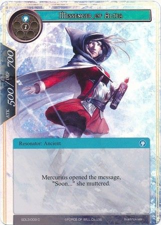 Messenger of Altea SDL3 009 Common Foil Force of Will Lapis Cluster Starter Decks Foil Singles Messenger of Altea SDL3 009 Common Foil Force of Will Lapis Cluster Starter Decks Foil Singles
