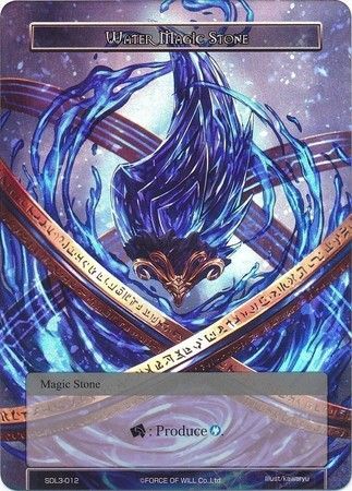Water Magic Stone SDL3 012 Foil Force of Will Lapis Cluster Starter Decks Foil Singles Water Magic Stone SDL3 012 Foil Force of Will Lapis Cluster Starter Decks Foil Singles