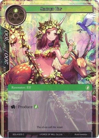 Sacred Elf SDL4 005 Common Foil Sacred Elf SDL4 005 Common Foil