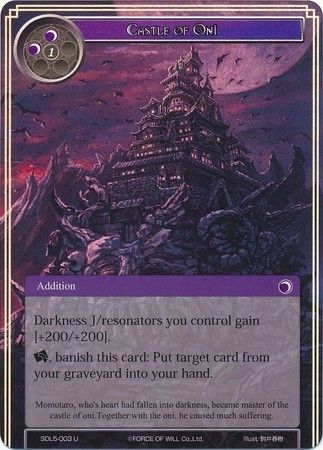 Castle of Oni SDL5 003 Uncommon Foil Force of Will Lapis Cluster Starter Decks Foil Singles Castle of Oni SDL5 003 Uncommon Foil Force of Will Lapis Cluster Starter Decks Foil Singles