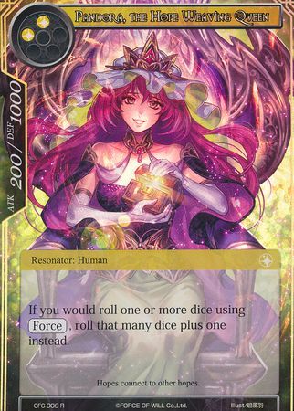 Pandora the Hope Weaving Queen CFC 009 Textured Foil Rare Force of Will Curse of the Frozen Casket Foil Singles Pandora the Hope Weaving Queen CFC 009 Textured Foil Rare Force of Will Curse of the Frozen Casket Foil Singles