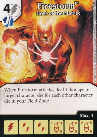 Firestorm Host of the Matrix 16 124 Common DC Dice Masters Green Arrow and The Flash Singles Firestorm Host of the Matrix 16 124 Common DC Dice Masters Green Arrow and The Flash Singles