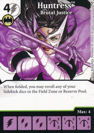 Huntress Brutal Justice 61 124 Uncommon DC Dice Masters Green Arrow and The Flash Singles Huntress Brutal Justice 61 124 Uncommon DC Dice Masters Green Arrow and The Flash Singles