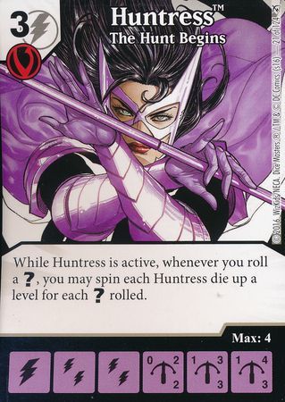 Huntress The Hunt Begins 21 124 Common DC Dice Masters Green Arrow and The Flash Singles Huntress The Hunt Begins 21 124 Common DC Dice Masters Green Arrow and The Flash Singles