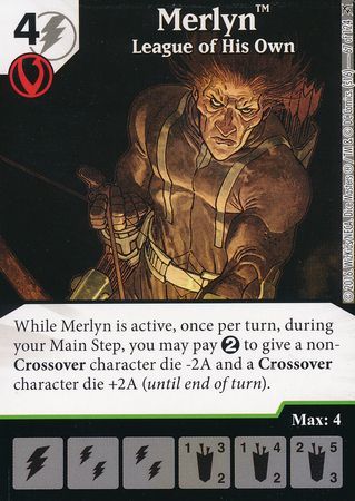 Merlyn League of His Own 67 124 Uncommon DC Dice Masters Green Arrow and The Flash Singles Merlyn League of His Own 67 124 Uncommon DC Dice Masters Green Arrow and The Flash Singles