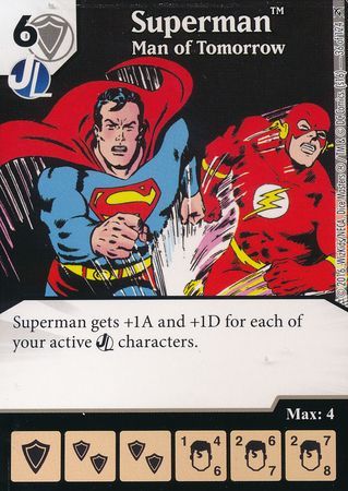 Superman Man of Tomorrow 36 124 Common DC Dice Masters Green Arrow and The Flash Singles Superman Man of Tomorrow 36 124 Common DC Dice Masters Green Arrow and The Flash Singles