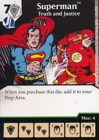 Superman Truth and Justice 76 124 Uncommon DC Dice Masters Green Arrow and The Flash Singles Superman Truth and Justice 76 124 Uncommon DC Dice Masters Green Arrow and The Flash Singles