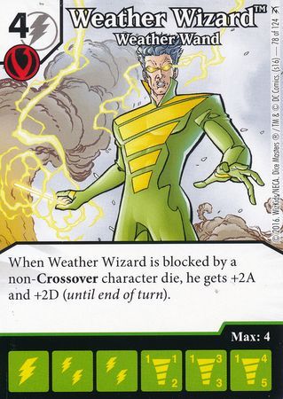 Weather Wizard Weather Wand 78 124 Uncommon DC Dice Masters Green Arrow and The Flash Singles Weather Wizard Weather Wand 78 124 Uncommon DC Dice Masters Green Arrow and The Flash Singles