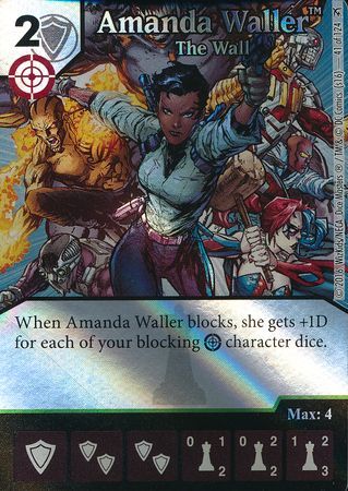 Amanda Waller The Wall Foil 41 124 Uncommon Amanda Waller The Wall Foil 41 124 Uncommon