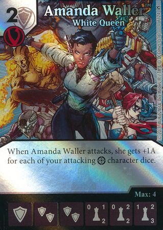 Amanda Waller White Queen Foil 1 124 Common Amanda Waller White Queen Foil 1 124 Common