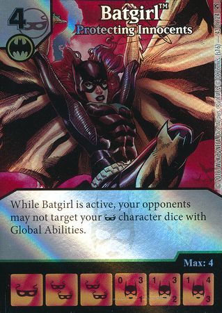 Batgirl Protecting Innocents Foil 43 124 Uncommon Batgirl Protecting Innocents Foil 43 124 Uncommon