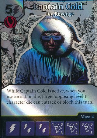 Captain Cold Icy Revenge Foil 85 124 Rare Captain Cold Icy Revenge Foil 85 124 Rare