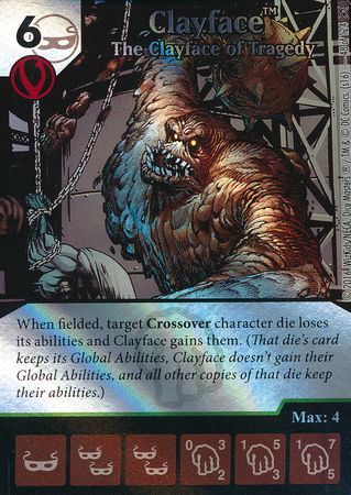 Clayface The Clayface of Tragedy Foil 48 124 Uncommon DC Dice Masters Green Arrow and The Flash Foil Singles Clayface The Clayface of Tragedy Foil 48 124 Uncommon DC Dice Masters Green Arrow and The Flash Foil Singles