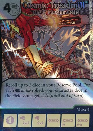 Cosmic Treadmill Flash Museum Relic Foil 49 124 Uncommon DC Dice Masters Green Arrow and The Flash Foil Singles Cosmic Treadmill Flash Museum Relic Foil 49 124 Uncommon DC Dice Masters Green Arrow and The Flash Foil Singles