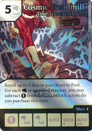 Cosmic Treadmill Time Travel Tech Foil 88 124 Rare DC Dice Masters Green Arrow and The Flash Foil Singles Cosmic Treadmill Time Travel Tech Foil 88 124 Rare DC Dice Masters Green Arrow and The Flash Foil Singles