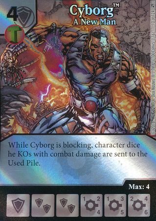 Cyborg A New Man Foil 10 124 Common Cyborg A New Man Foil 10 124 Common