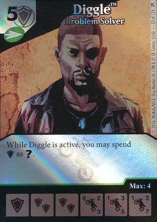 Diggle Problem Solver Foil 53 124 Uncommon DC Dice Masters Green Arrow and The Flash Foil Singles Diggle Problem Solver Foil 53 124 Uncommon DC Dice Masters Green Arrow and The Flash Foil Singles