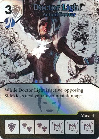 Doctor Light Actual Doctor Foil 93 124 Rare DC Dice Masters Green Arrow and The Flash Foil Singles Doctor Light Actual Doctor Foil 93 124 Rare DC Dice Masters Green Arrow and The Flash Foil Singles