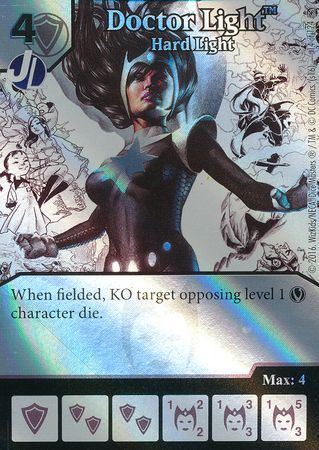 Doctor Light Hard Light Foil 14 124 Common DC Dice Masters Green Arrow and The Flash Foil Singles Doctor Light Hard Light Foil 14 124 Common DC Dice Masters Green Arrow and The Flash Foil Singles