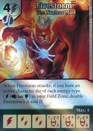Firestorm The Nuclear Man Foil 56 124 Uncommon Firestorm The Nuclear Man Foil 56 124 Uncommon