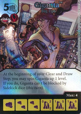 Giganta Big Ups Foil 17 124 Common Giganta Big Ups Foil 17 124 Common