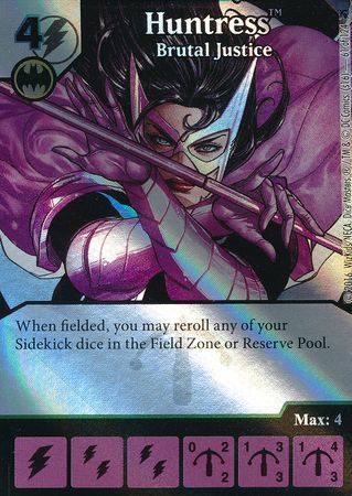 Huntress Brutal Justice Foil 61 124 Uncommon DC Dice Masters Green Arrow and The Flash Foil Singles Huntress Brutal Justice Foil 61 124 Uncommon DC Dice Masters Green Arrow and The Flash Foil Singles