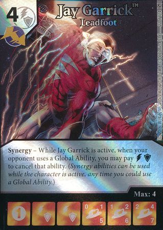 Jay Garrick Leadfoot Foil 22 124 Common Jay Garrick Leadfoot Foil 22 124 Common
