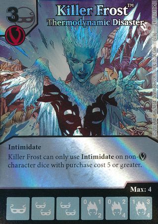 Killer Frost Thermodynamic Disaster Foil 24 124 Common Killer Frost Thermodynamic Disaster Foil 24 124 Common