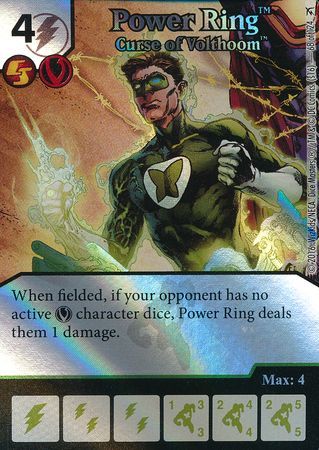 Power Ring Curse of Volthoom Foil 68 124 Uncommon DC Dice Masters Green Arrow and The Flash Foil Singles Power Ring Curse of Volthoom Foil 68 124 Uncommon DC Dice Masters Green Arrow and The Flash Foil Singles