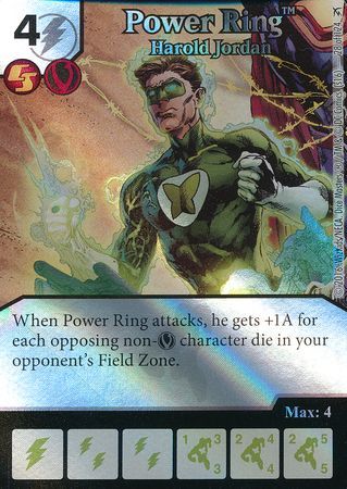 Power Ring Harold Jordan Foil 28 124 Common Power Ring Harold Jordan Foil 28 124 Common