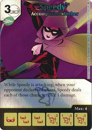 Speedy Accomplished Archer Foil 111 124 Rare DC Dice Masters Green Arrow and The Flash Foil Singles Speedy Accomplished Archer Foil 111 124 Rare DC Dice Masters Green Arrow and The Flash Foil Singles