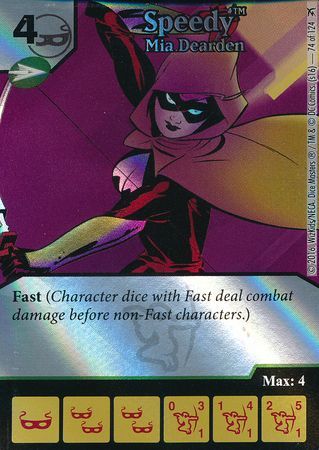 Speedy Mia Dearden Foil 74 124 Uncommon Speedy Mia Dearden Foil 74 124 Uncommon