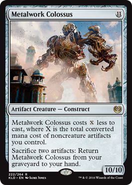 Metalwork Colossus 222 264 Kaladesh Singles Metalwork Colossus 222 264 Kaladesh Singles