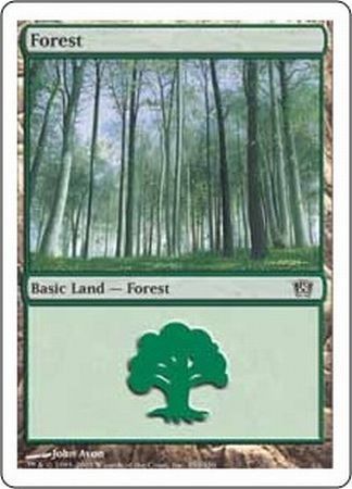 Forest 350 MTG 8th Edition Singles Forest 350 MTG 8th Edition Singles